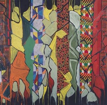 Original Conceptual Abstract Paintings by Zumnan Sekuk