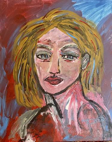 Original Expressionism Portrait Paintings by Nicci Netter