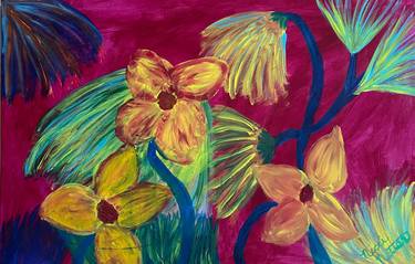 Original Floral Paintings by Nicci Netter