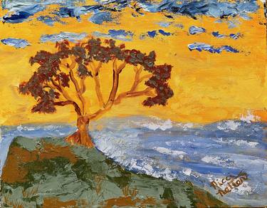 Print of Expressionism Tree Paintings by Nicci Netter