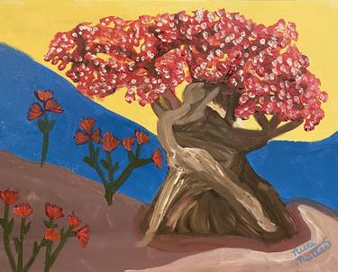 Original Expressionism Tree Paintings by Nicci Netter