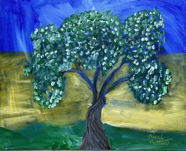 Original Expressionism Tree Paintings by Nicci Netter