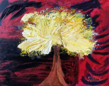 Original Abstract Tree Paintings by Nicci Netter