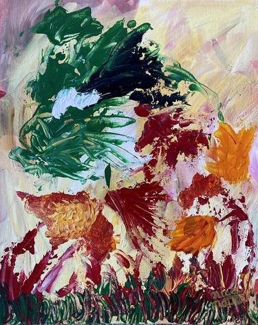 Original Abstract Expressionism Abstract Paintings by Nicci Netter