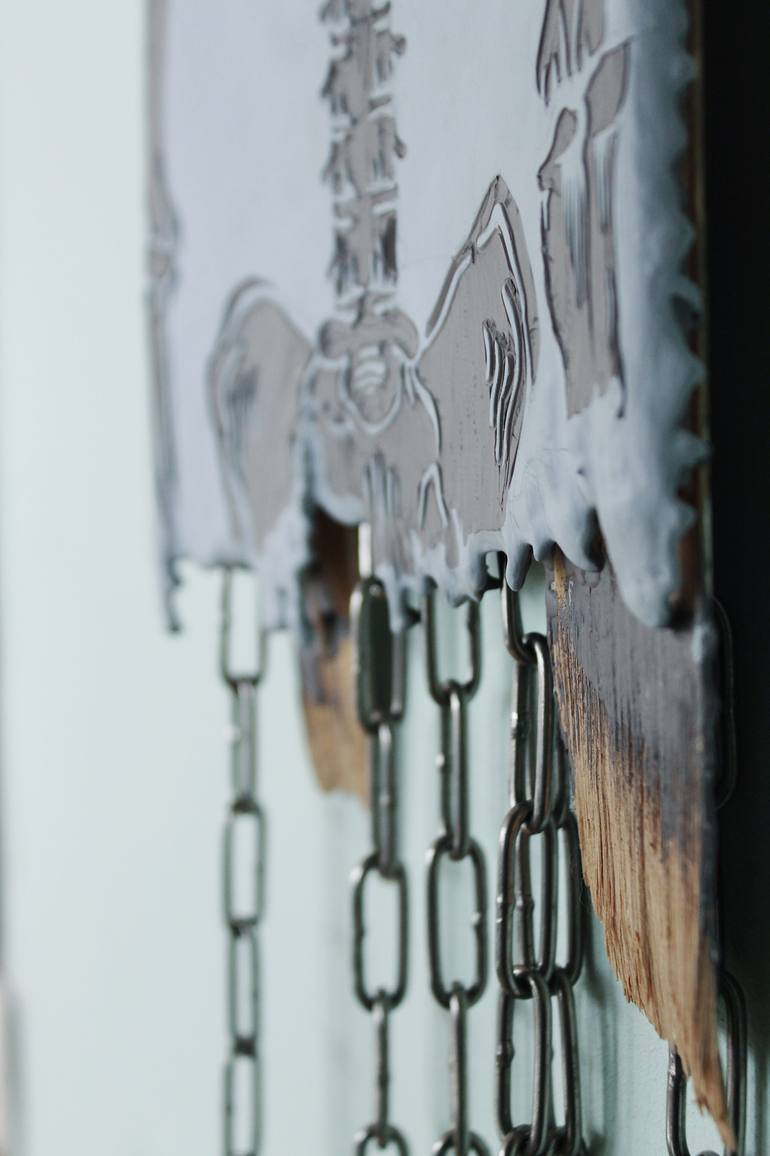 Original Contemporary Love Mixed Media by Jessica Saudout