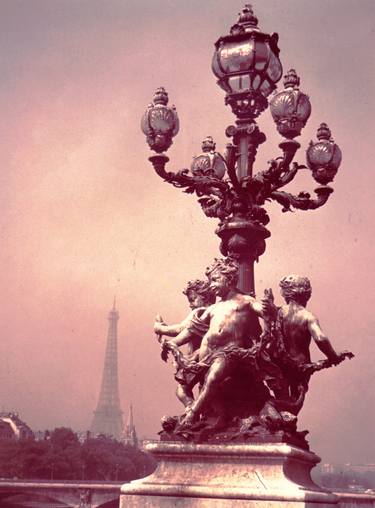 Paris: Pont Alexandre III in HD ChromaLuxe® on Aluminum thumb
