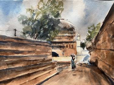 Original Architecture Paintings by Prasanth KP