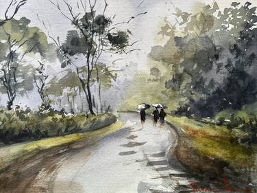 Original Landscape Paintings by Prasanth KP