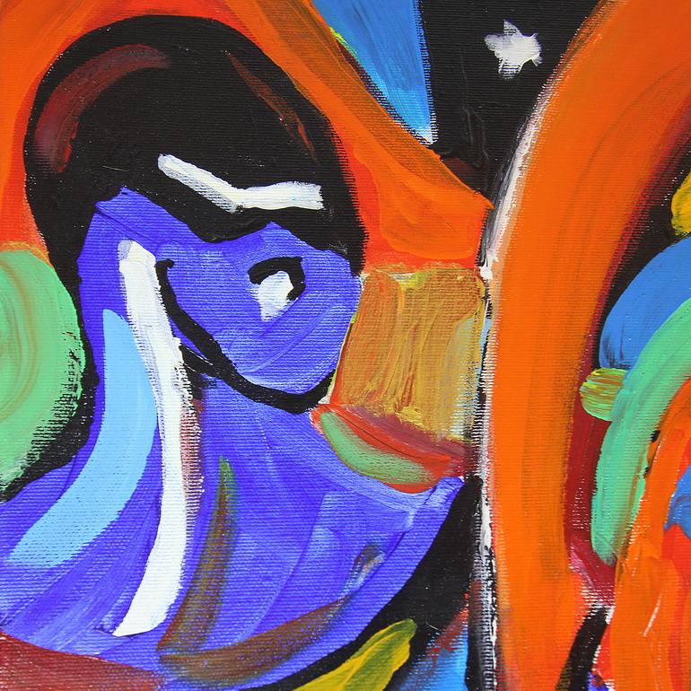 Original Expressionism Abstract Painting by Boris Tolic