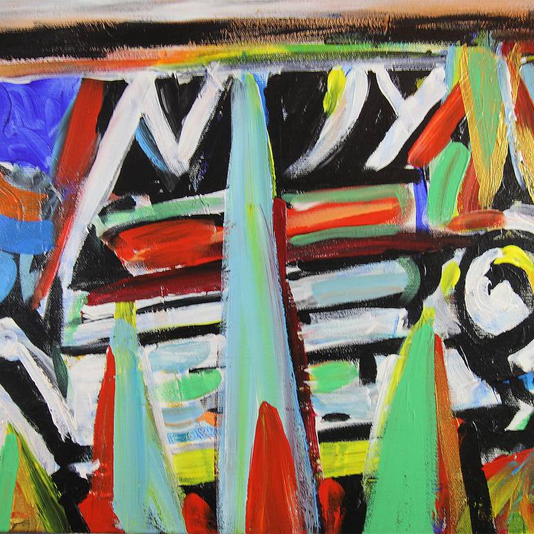 Original Expressionism Abstract Painting by Boris Tolic