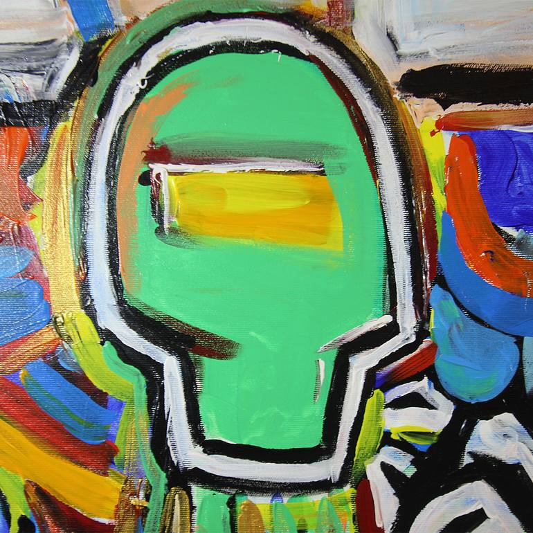 Original Expressionism Abstract Painting by Boris Tolic