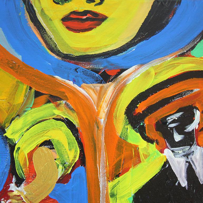 Original Expressionism Abstract Painting by Boris Tolic