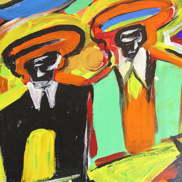 Original Expressionism Abstract Painting by Boris Tolic