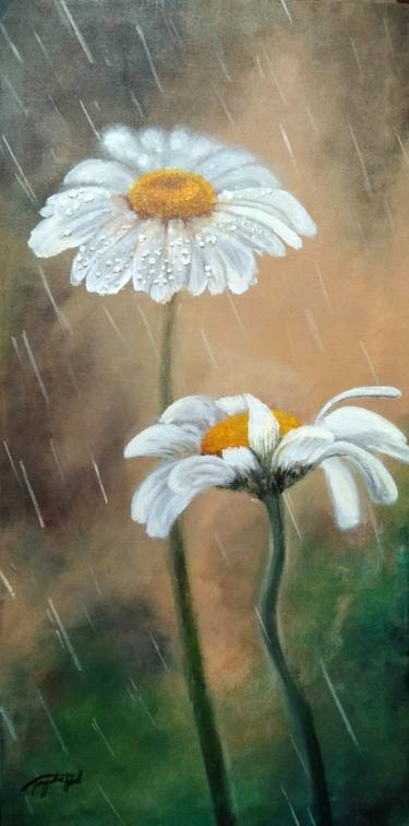 Original Realism Floral Paintings by Tayyaba Iqbal