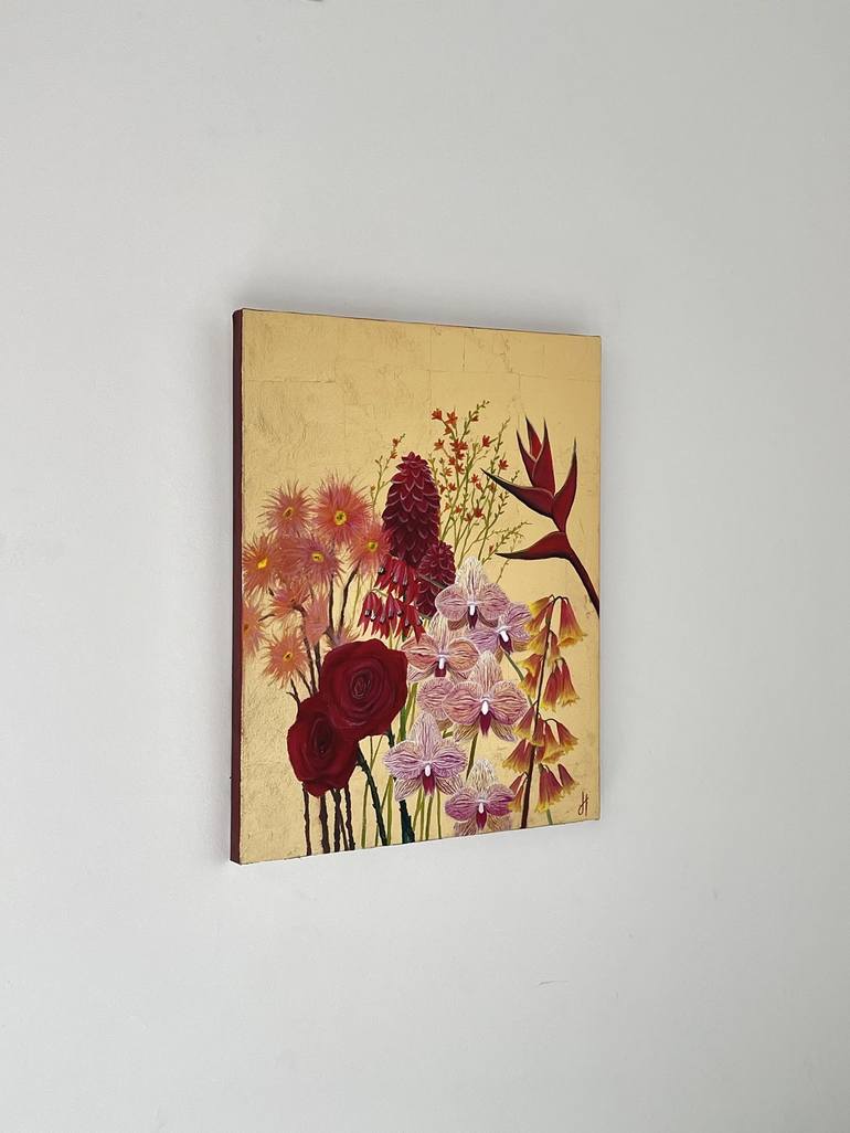 Original Contemporary Botanic Painting by Julia Tarrats