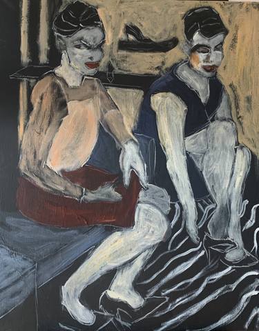 Original Women Paintings by Gerry Zweegers