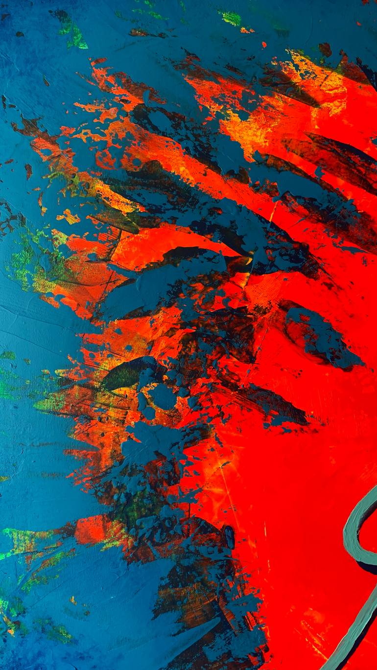 Original Figurative Abstract Painting by Svitlana Churubrova