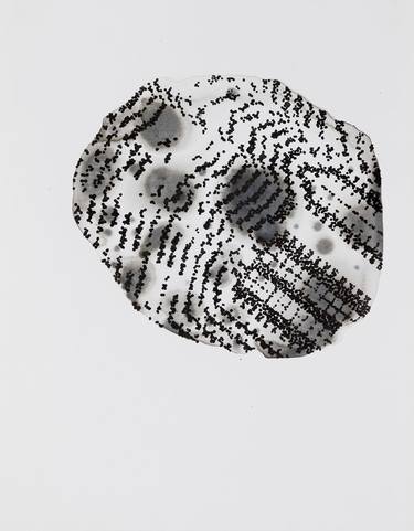 Original Black & White Abstract Paintings by Renata Daina
