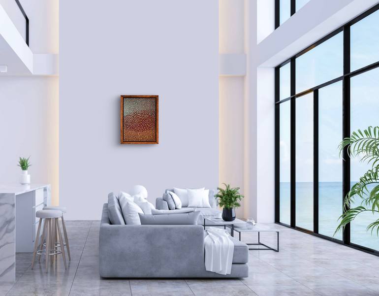 Original Art Nouveau Abstract Painting by Jorge Gonzalez 