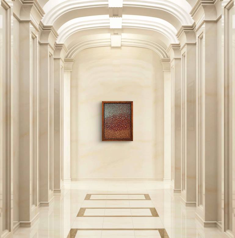 Original Art Nouveau Abstract Painting by Jorge Gonzalez 