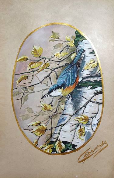 Original Fine Art Nature Paintings by Sitora Brejneva
