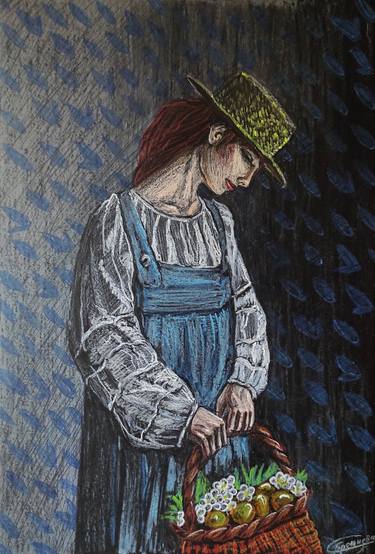 Print of Minimalism Women Paintings by Sitora Brejneva