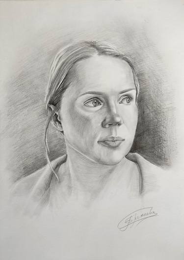 Original Women Drawings by Sitora Brejneva