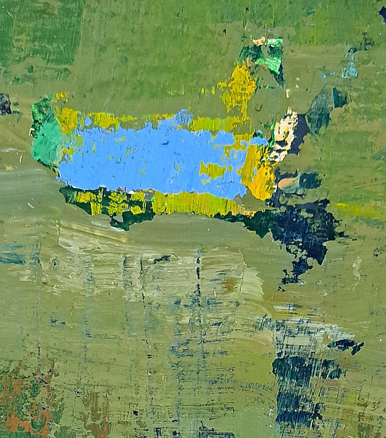 Original Abstract Expressionism Abstract Painting by Frankortega Ortega