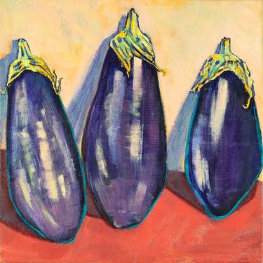 Original Expressionism Food Paintings by Hope London