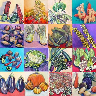 Print of Food Paintings by Hope London