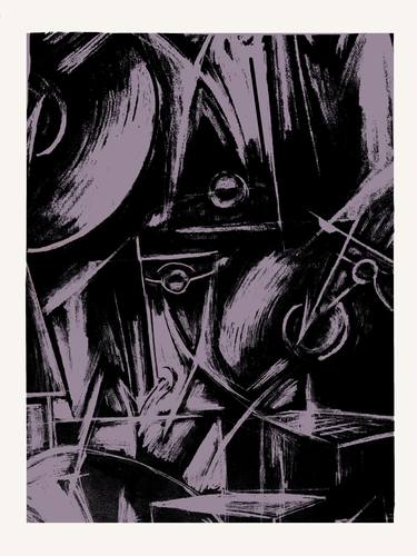 Print of Abstract Expressionism Abstract Printmaking by Ozan Batman