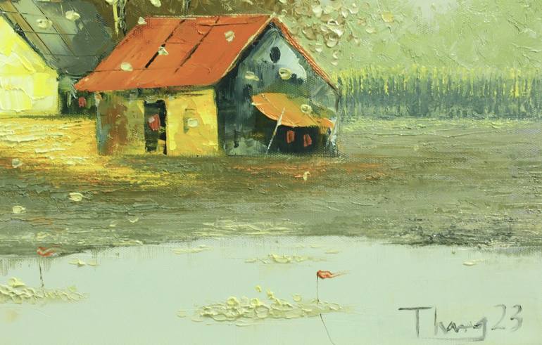 Original Landscape Painting by Thang Tran