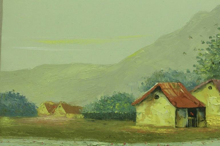 Original Modern Landscape Painting by Thang Tran