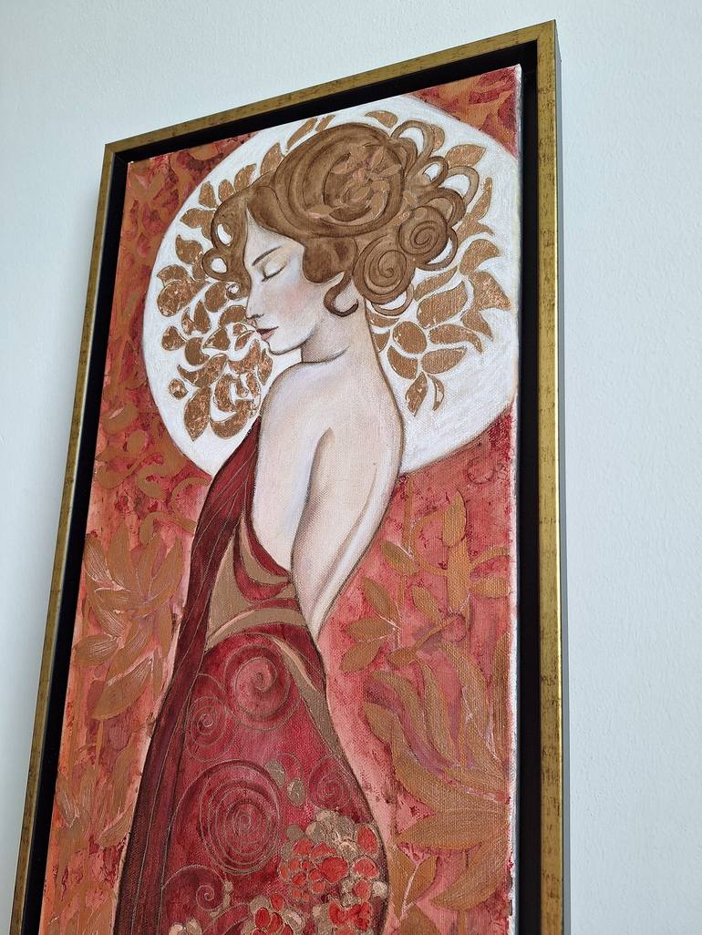 Original Women Painting by Anna Goldbrook