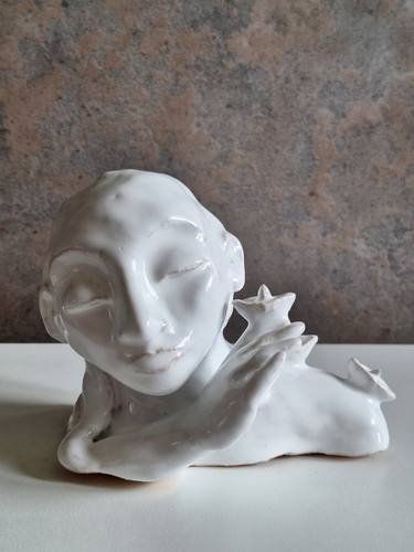 Original Figurative Women Sculpture by Anna Goldbrook