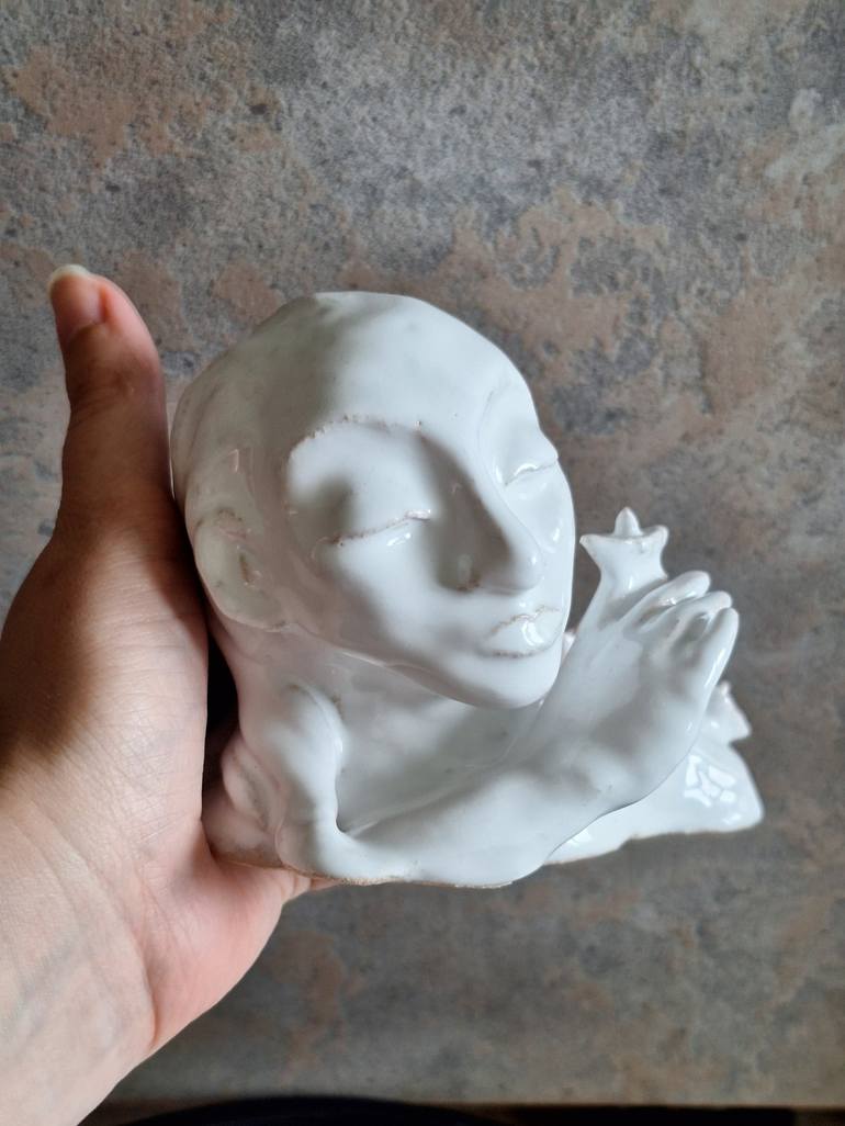 Original Figurative Women Sculpture by Anna Goldbrook