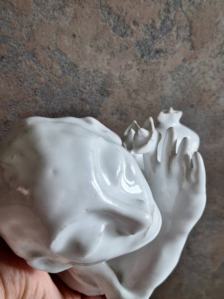 Original Figurative Women Sculpture by Anna Goldbrook