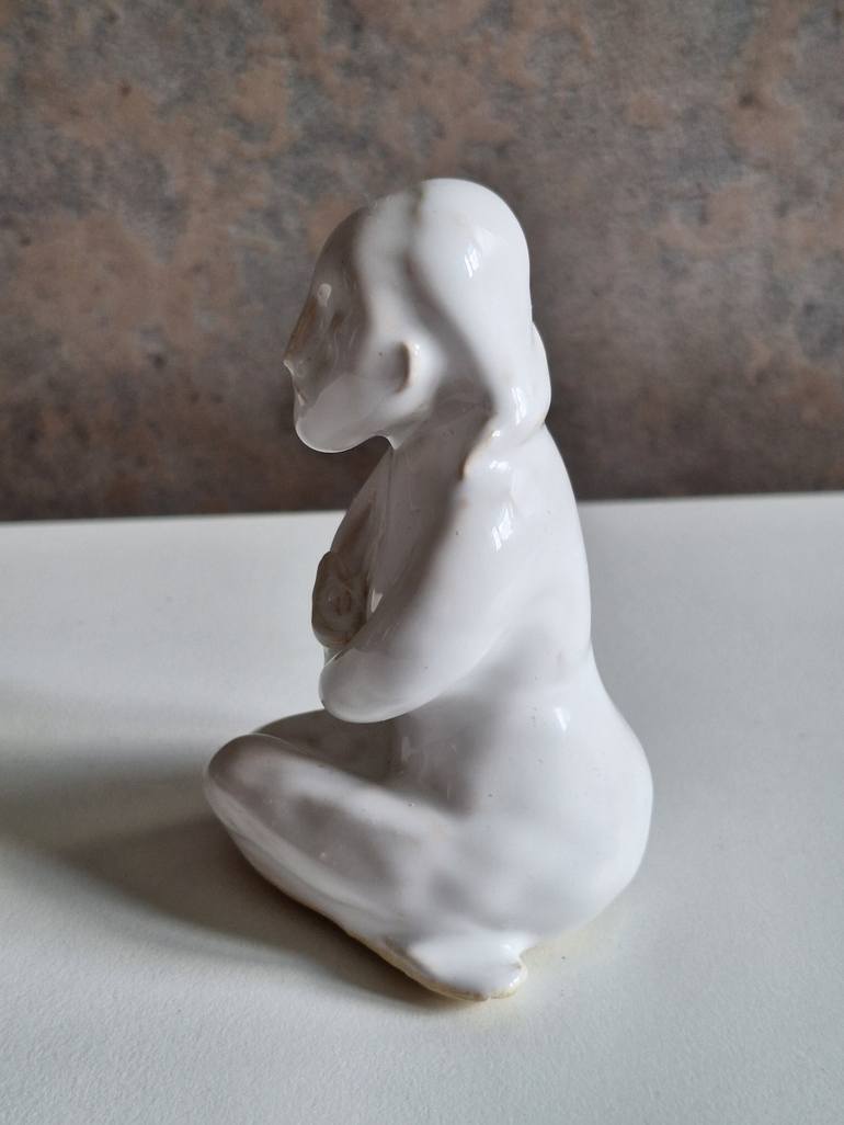 Original Art Deco Women Sculpture by Anna Goldbrook