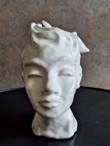 Original Art Nouveau Women Sculpture by Anna Goldbrook