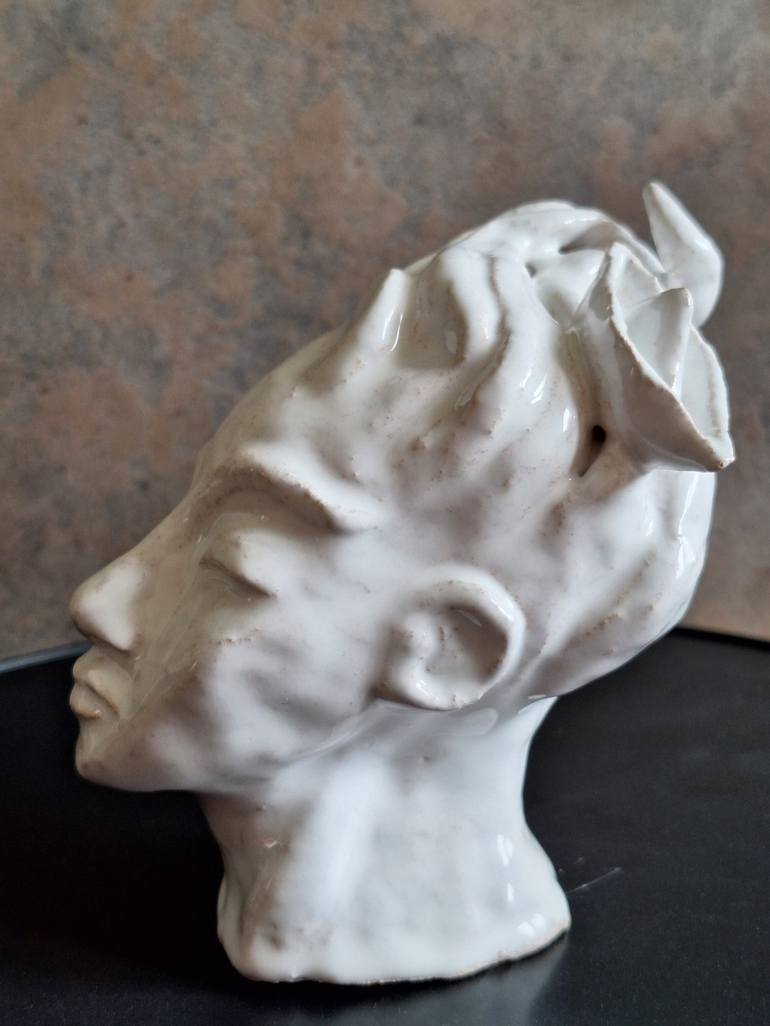 Original Art Nouveau Women Sculpture by Anna Goldbrook