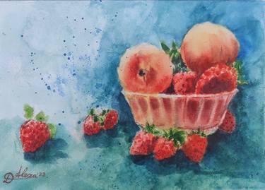 Print of Food Paintings by Alexandra Adeline Dumitru