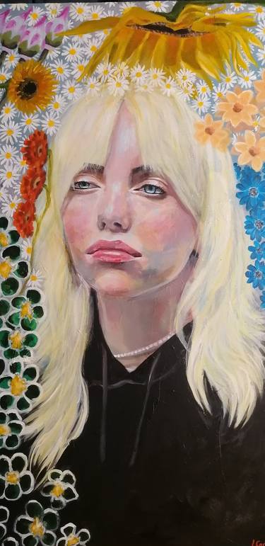 Original Celebrity Painting by Louisa Corr