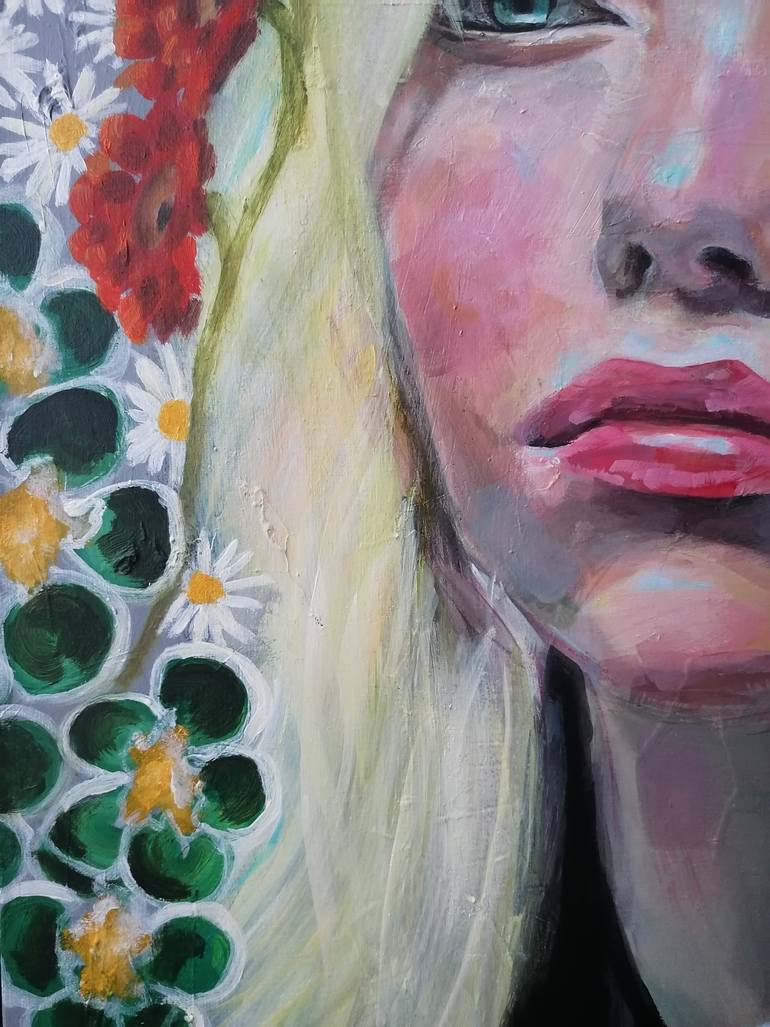 Original Pop Art Pop Culture/Celebrity Painting by Louisa Corr