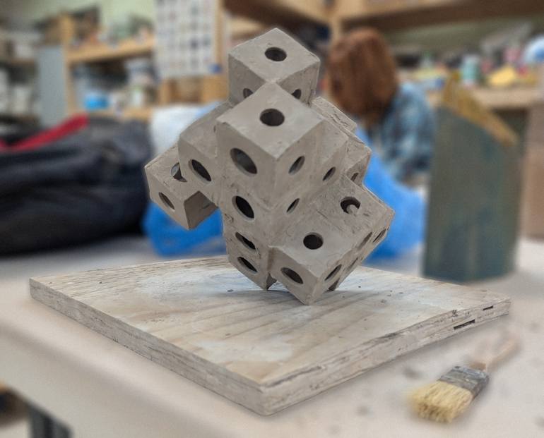 Original Contemporary Abstract Sculpture by Juan Arzac