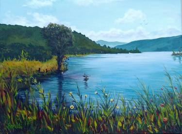 Original Fine Art Landscape Paintings by Sonali Shah