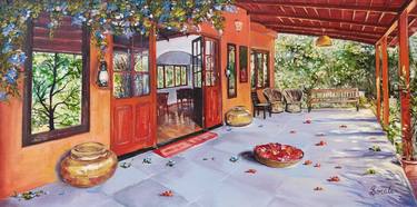 Original Architecture Paintings by Sonali Shah