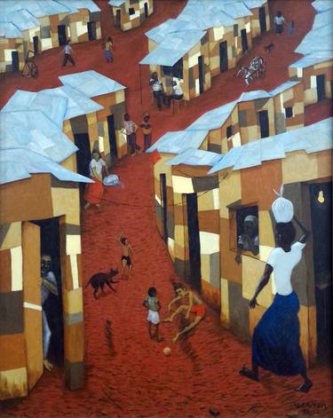 Original Expressionism People Paintings by Joao Werner