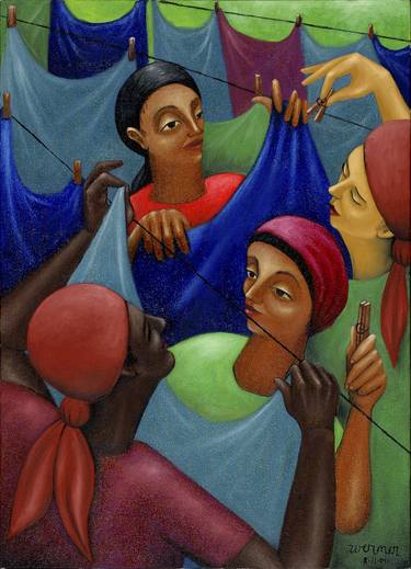 Print of Expressionism People Paintings by Joao Werner