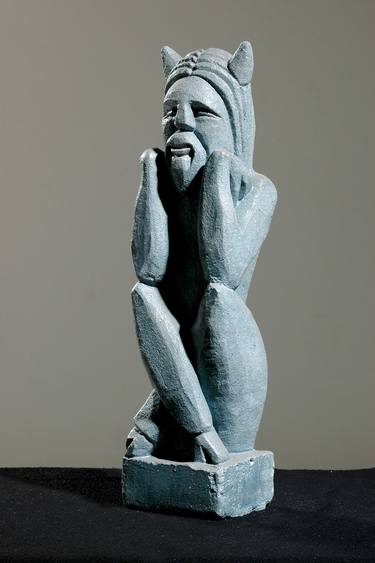 Original Expressionism Fantasy Sculpture by Joao Werner