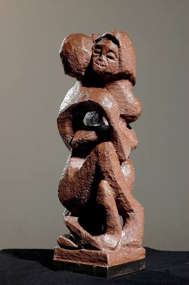 Original Abstract Nude Sculpture by Joao Werner